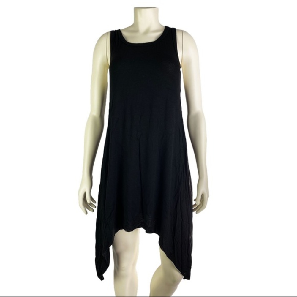 KONTATTO Tank Top Mini Dress, Black, Size S
